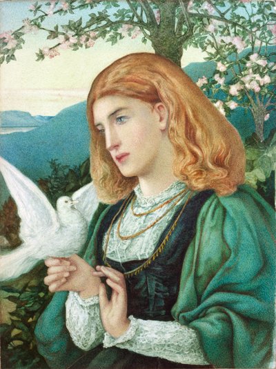 Figuur van een Meisje door Marie Spartali Stillman